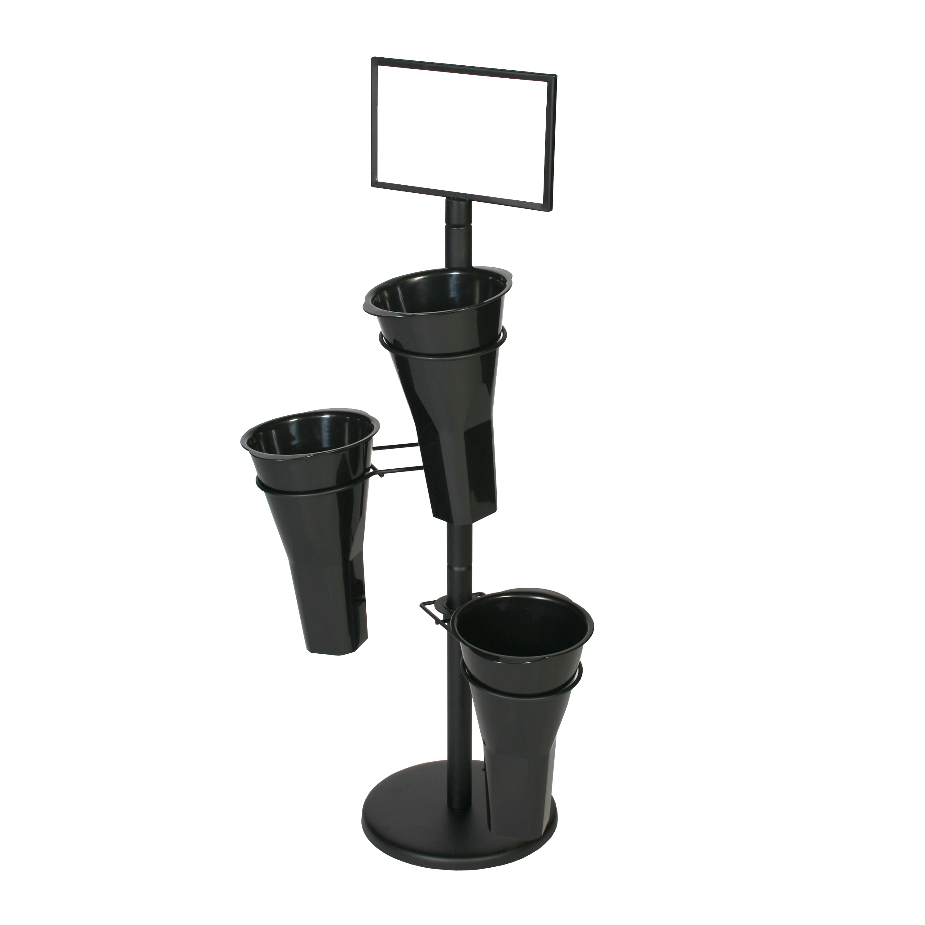 3 Vase Floral Display Stand shopPOPdisplays